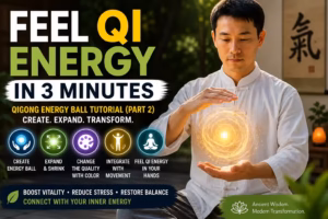 Feel Qi Energy in Minutes ⚡ Qigong Energy Ball Tutorial (Part 2)